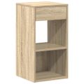 vidaXL Nočný stolík so zásuvkou dub sonoma 35x34x66,5 cm