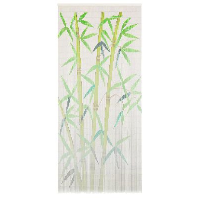 vidaXL Bambusový záves proti hmyzu do dverí 90x200 cm