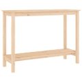vidaXL Konzolový stolík 110x40x80 cm masívne borovicové drevo