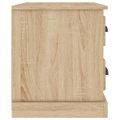 vidaXL Nočný stolík dub sonoma 60x39x45 cm
