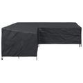 vidaXL Obal na nábytok 270 x 270 x 80 cm 420D Oxford tkanina Tvar L