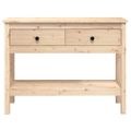 vidaXL Konzolový stolík 100x35x75 cm masívne borovicové drevo
