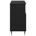 vidaXL Servírovacia skriňa Čierny dub 60 x 35 x 70 cm
