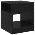 vidaXL Koncový stôl 2 ks Čierny dub 40,5 x 40 x 45 cm Kompozitné drevo