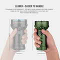 Marauder Mini (OD Green) OLIGHT Customized 6500mAh 3.7V 24wh 32650 
Rechargeable Lithium Batt