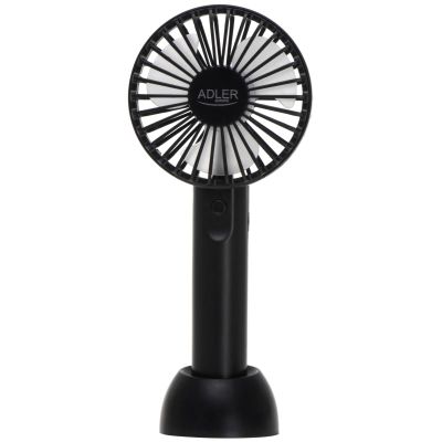 ADLER AD 7338, Mini USB Ventilátor, čierny