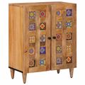 vidaXL Servírovacia skriňa 60 x 33 x 75 cm Masívne mango drevo