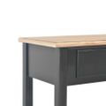 vidaXL Komoda z drevotriesky čierna 110x35x80 cm