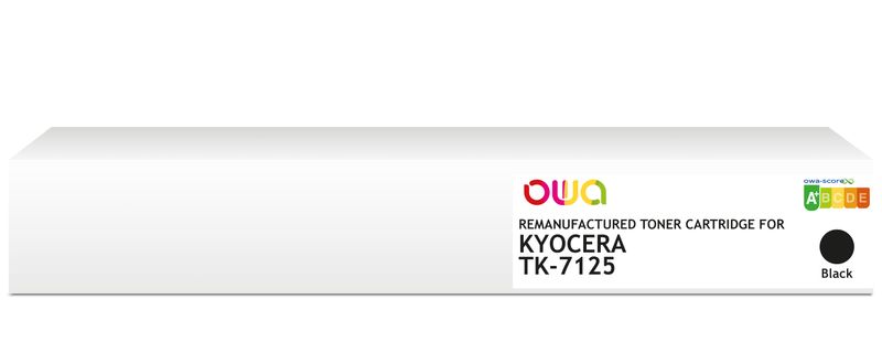 OWA Armor toner kompatibilný s Kyocera TK-7125, 20000st, čierna/black