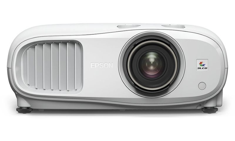 3LCD EPSON EH-TW7100 Projektor, 4K Ultra HD, 3000 ANSI, 100000:1, 3D, 2x HDMI, USB, RS232, reproduktory, biely