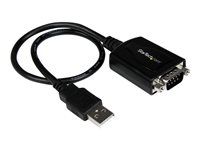Sériový adaptér - USB - RS-232 - čierna