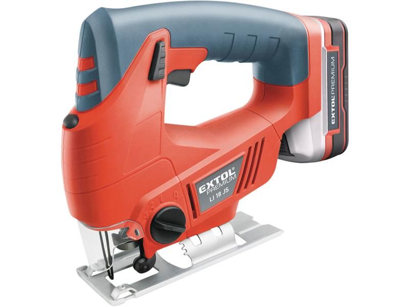 Ručná píla akumulátorová, 1x1,5Ah, 18V Li-ion, EXTOL 8891113 EXTOL-PREMIUM