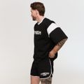 Tričko Premium Heavyweight Varsity Black - GymBeam, veľkosť M