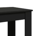 vidaXL Barový stôl čierny 102x50x103,5 cm kompozitné drevo