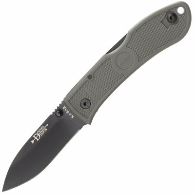 KA-BAR KB-4062FG Dozier Hunter Foliage Green vreckový nôž 7,5 cm, čierna, zelená, Zytel