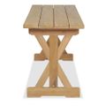 vidaXL Lavička 150x35x45 cm masívny teak