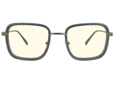 GUNNAR kancelářske/herní brýle FALLOUT VAULT 33 /GUNMETAL-OLIVE / * čirá skla * BLF 35 * GUNNAR focus