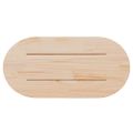 vidaXL Stolová doska 80x40x2,5 cm masívne borovicové drevo oválny tvar