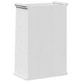 vidaXL Kvetináč na bylinky 6-poschodový biely 69x40x101,5cm borovica