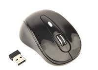 Gembird/Cestovná/Optická/1 600 DPI/Bezdrôtová USB/Čierna