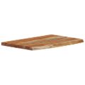 vidaXL Nástenná polica 110x30x3,8cm obdĺžnik masívna akácia živá hrana