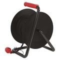 Predlužovací kábel EMOS P084253 PROFI na bubne 25 m / 4 zás. / čierny / guma-neopren / 230V / 2,5 mm2