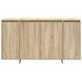 vidaXL Servírovacia skriňa Sonoma dub 135 x 41 x 75 cm