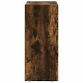 vidaXL Servírovacia skriňa ELST Dymová dub 59 x 35 x 80.5 cm