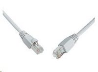 Solarix - patch kabel CAT5E SFTP PVC 2m šedý snag proof