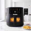 TESLA AirCook Q45 Pro - multifunkčná digitálna horúcovzdušná fritéza - rozbalené