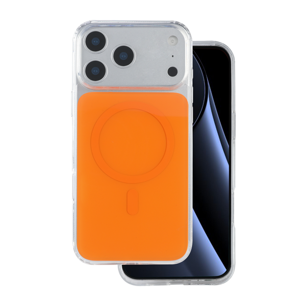 Puzdro Lowkey Mag pre iPhone 17 Pro 6,3" oranžová
