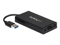 DisplayLink Certified - 4K 30Hz - Adaptér USB / DisplayPort - kompatibilný s TAA - USB typ A (M) do DisplayPort (F) - USB 3.0 - 9 m - podporuje 4K, USB napájanie - čierna - pre P/N: MDP2DPMM10, MDP2DPMM3, MDP2DPMM6, MDP2DVIMM6BS, TB33A1C