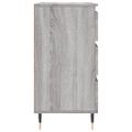 vidaXL Komoda sivý dub sonoma 60x35x70 cm spracované drevo