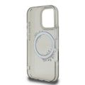 Puzdro Guess pre iPhone 16 Pro 6,3" GUHMP16LHFWFCK IML Flowers Wreath čierne MagSafe