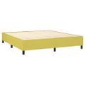 vidaXL Boxspring posteľ s matracom zelená 160x200 cm látka