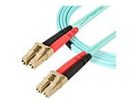 16 ft / 5 m - 100 Gb - 50/125 - OM4 Fiber - LC to LC Fiber Patch Cable (450FBLCLC5) - Sieťový kábel - multimódový LC (M) do multimódový LC (M) - 5 m - optické vlákno - duplex - 50/125 mikrón - OM4 - vodeodolný - farba