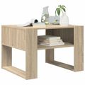 vidaXL Konferenčný stolík Sonoma dub 66 x 53 x 45 cm Kompozitné drevo