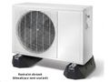 Podstavec antivibračný pod klimatizáciu MW POWER 600 600mm/100mm/180mm, M10, sada 2ks