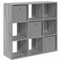 vidaXL Servírovacia skriňa Sivý Sonoma 88,5 x 29 x 84,5 cm