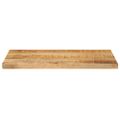 vidaXL Stolová doska 40x20x3,8 cm obdĺžniková, masívne drevo, surové mango