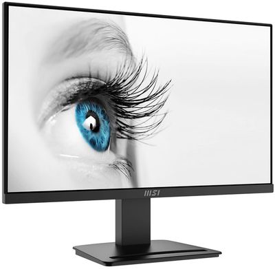 MSI Pro/MP2412/23,8"/VA/FHD/100Hz/1ms/Black/2R LED monitor, 23,8", VA, 1920×1080, 16:9, 100Hz, 1ms, 300cd/m2, 4000:1, HDMI, DisplayPort, VESA, en. tr. E, čierny