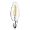 OSRAM LED stmievateľná žiarovka E14 4W 2700K B40 číra, teplá biela