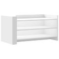 vidaXL Konferenčný stolík biely 100x50x50 cm kompozitné drevo