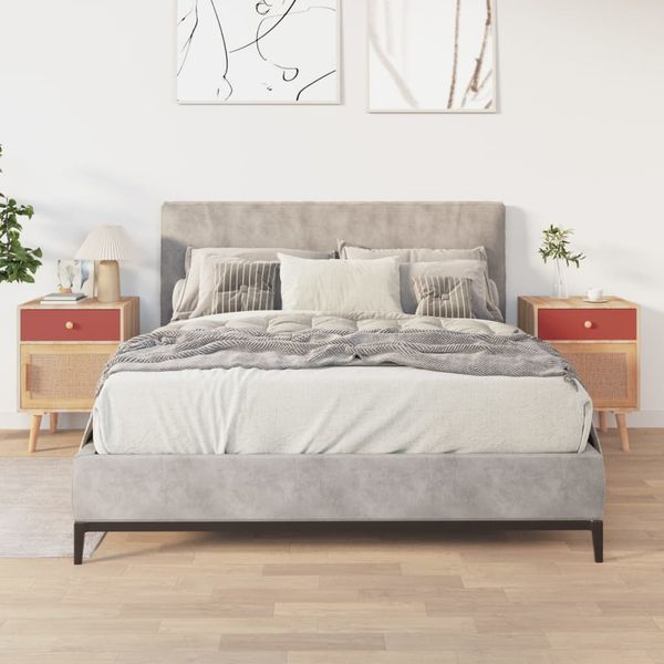 vidaXL Nočné stolíky 2 ks 40x30x55 cm kompozitné drevo