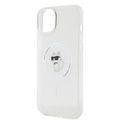 Puzdro Karl Lagerfeld pre iPhone 15 Plus 6,7" KLHMP15MHFCCNOT priehľadné HC Magsafe IML C