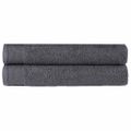 vidaXL Uteráky na ruky 2 ks antracitové 50x100 cm bavlnené 450 g/m2