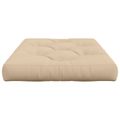 vidaXL Vankúš na paletu VIANEN 100% polyester Krémová 120 x 60 x 12 cm