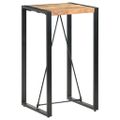 vidaXL Barový stolík 60x60x110 cm masívne mangovníkové drevo