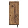 vidaXL Servírovacia skriňa so zásuvkou Staré drevo 66 x 34,5 x 91,5 cm