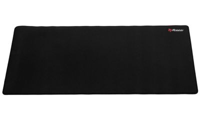 AROZZI ZONA Mousepad XL Pure Black/ XL podložka na stůl/ 900x420x4 mm/ voděodolná Podložka pod myš, 900×420×4mm, mikrovlákno, protiskluzová guma, vodeodolná, cerná